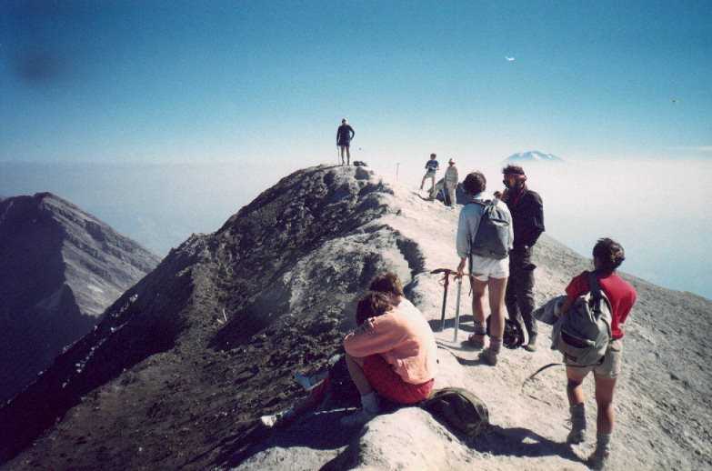 Summit Rim of Mount St. Helens