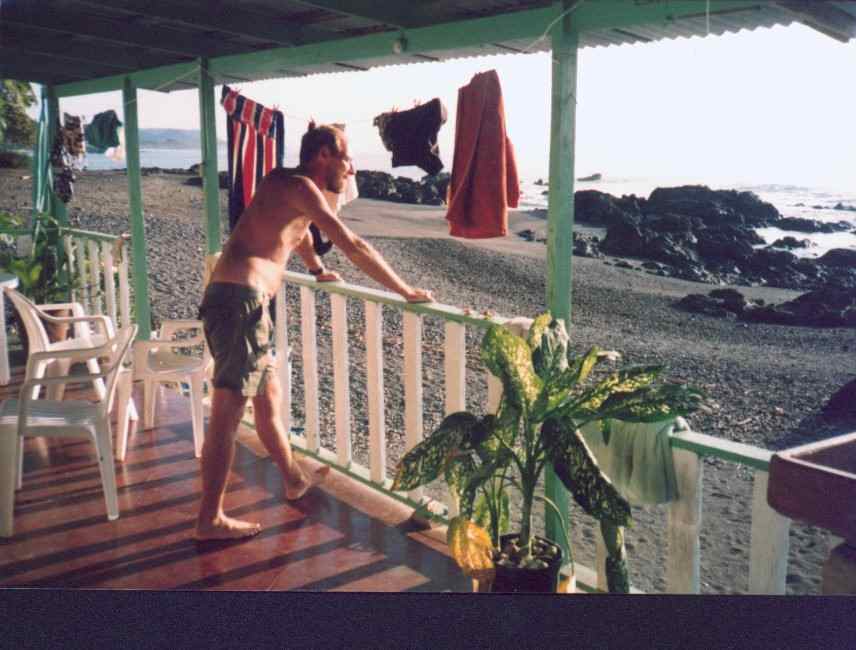 Pension Lucy, in Montezuma, $5/US per night!  Awesome place!