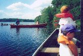 fishing at Bare Hill Pond